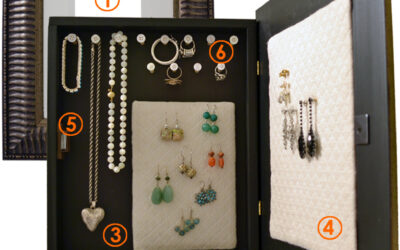 How to make a DIY jewelry organizer