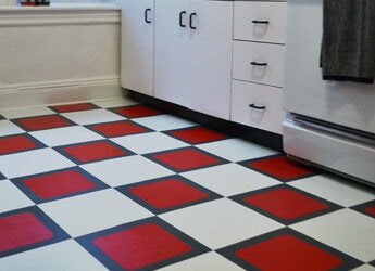 How to install a temporary tile floor