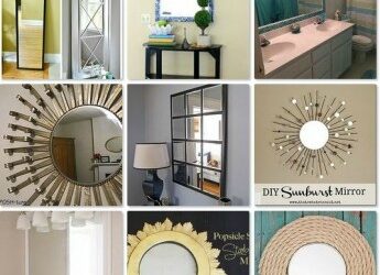 13 clever ways to give plain mirrors a new look