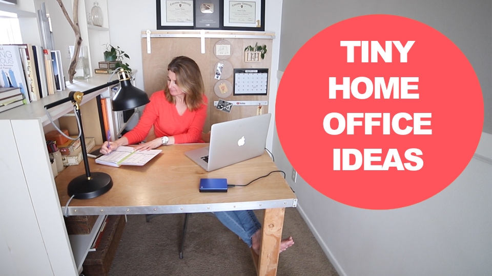 DIY small office makeover – home office inspiration