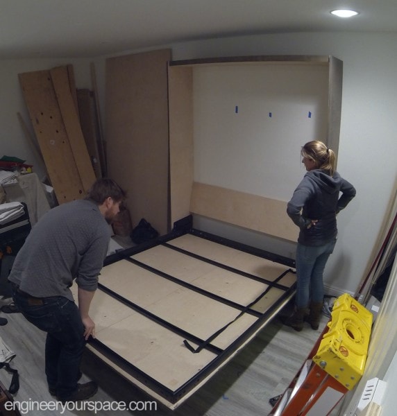 Murphy-Bed-installation-looking-at-the-inside