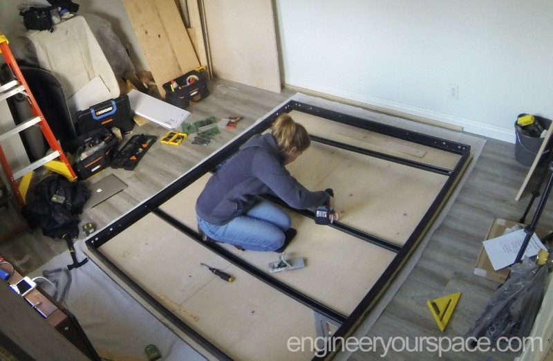 How to building a Murphy bed A-Z (without a workshop!)