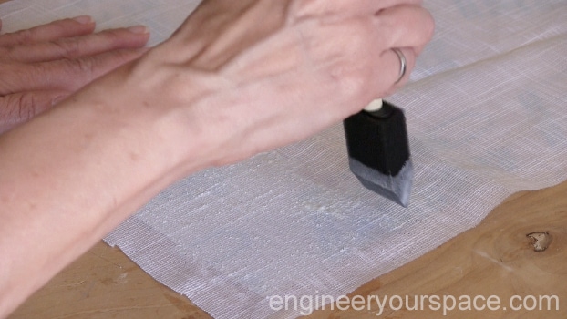 Gluing fabric to acrylic panel with mod podge_edited-2