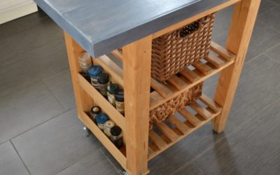 Old IKEA kitchen cart gets a second life