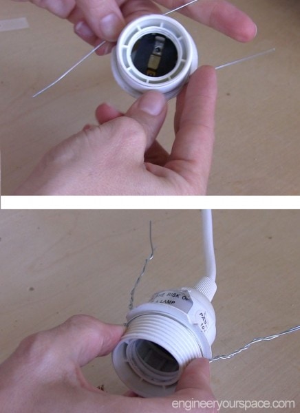 IKEA-hack-pendant-lamp-twisting-wire