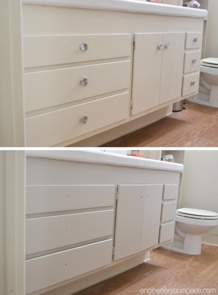 Cabinet-before-and-after---grey-paint