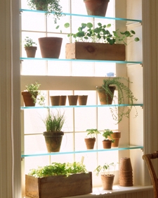 DIY greenhouse window