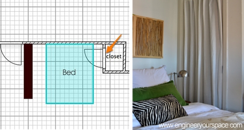 Small apartment furniture layout idea