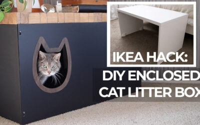 DIY Enclosed Cat Litter Box (IKEA Hack)